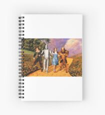 the wizard of oz Spiral Notebook