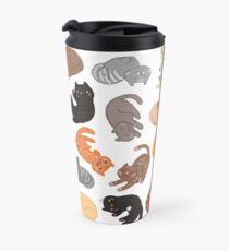 Katzen und Katzen und Katzen Thermosbecher