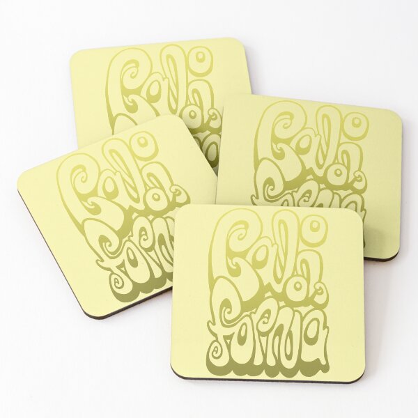 Item preview, California Lettering Typography - Meadowlark Yellow designed and sold by bignose1977.