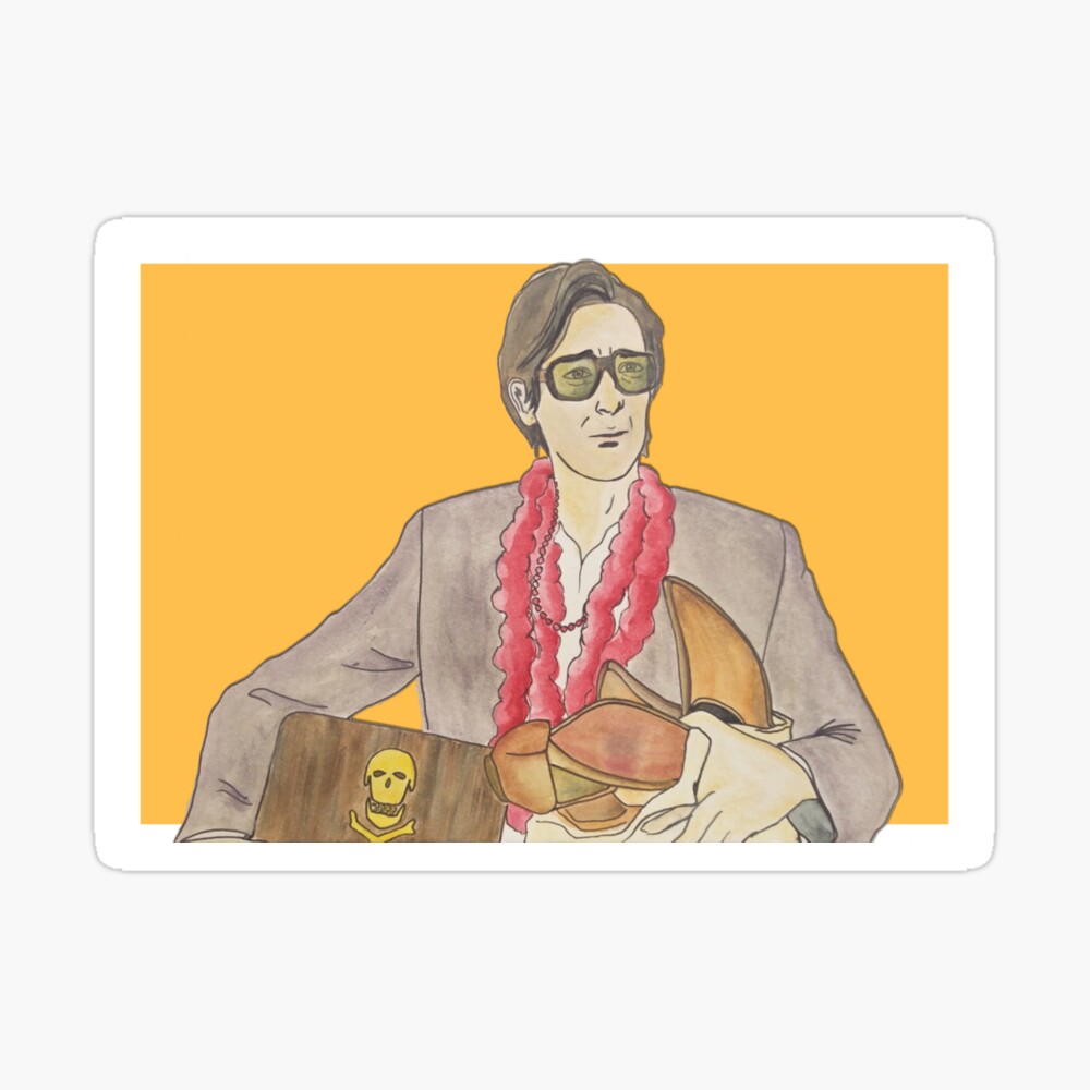 Wes Anderson Adrian Brody The Darjeeling Limited Film Art | Art Board Print