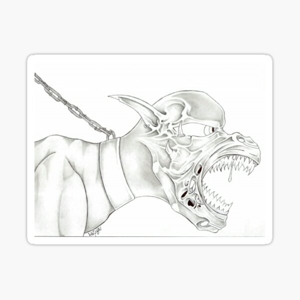 Hellhound Sticker