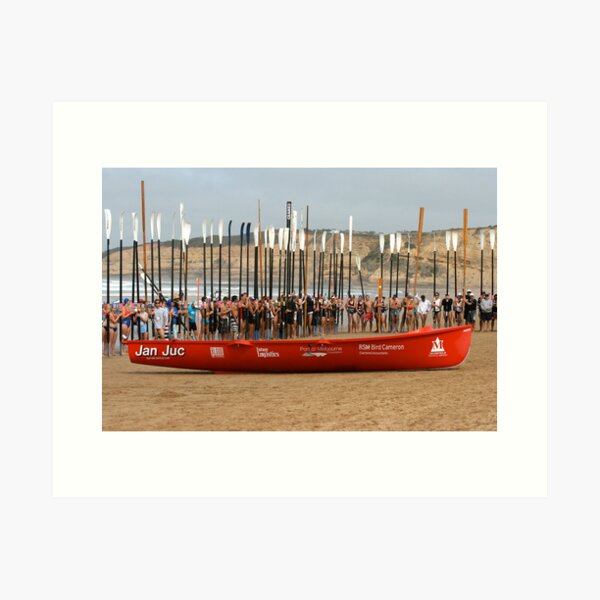 Artikelvorschau, Boaties tribute at Jan Juc entworfen und verkauft von Andrew Mather.
