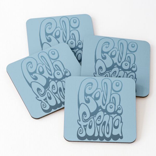Item preview, California Lettering Typography - Sailor Blue designed and sold by bignose1977.