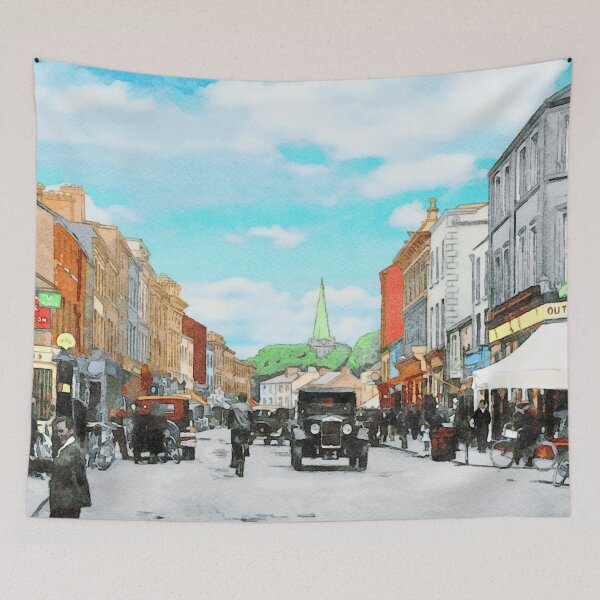 Item preview, Clanbrassil Street, Dundalk (bygone) designed and sold by Deaglán Studio.