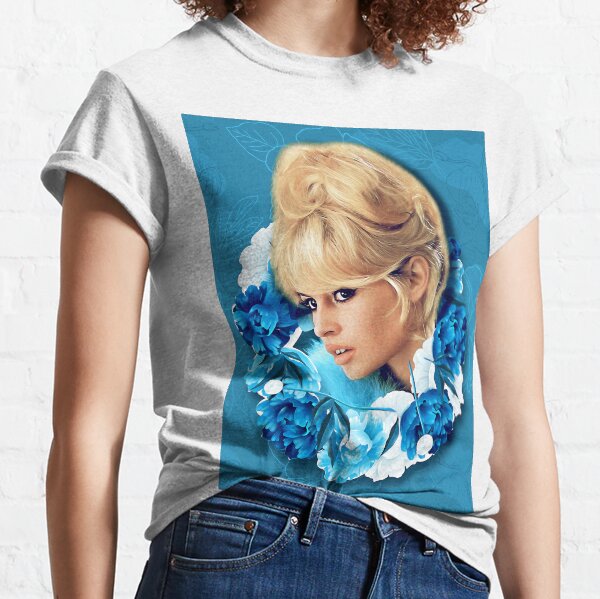 Pivoine bardot T-shirt classique