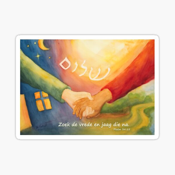 Woord voor het jaar 2019 - Nederland Sticker