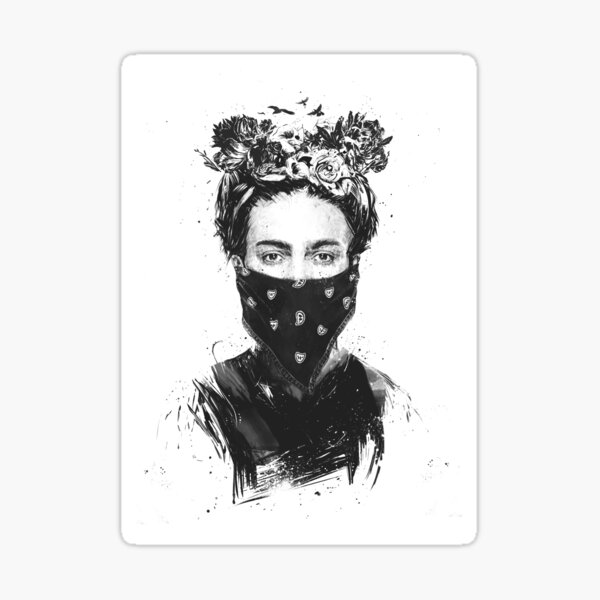 Aperçu de l'œuvre Fille rebelle créée et vendue par soltib.