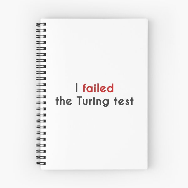 Item preview, Turing test designed and sold by FunnyGrief.