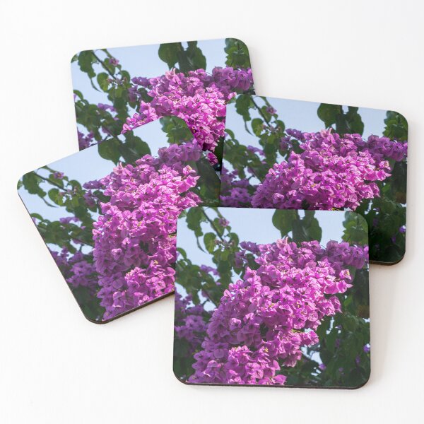 Item preview, Gallivanting in the Tropics - Bougainvillea Cascade In Hot Magenta designed and sold by Georgia Mizuleva.