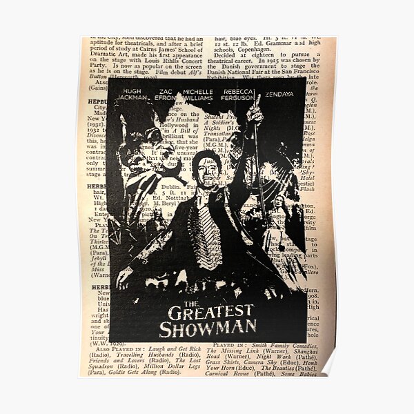 Le plus grand showman Poster