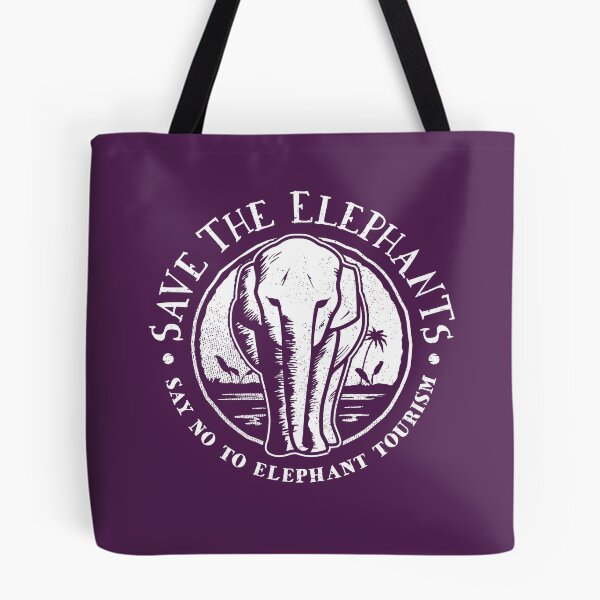 Item preview, Elephant Rescue - Save the Elephants Say No To Elephant Tourism designed and sold by Bangtees.