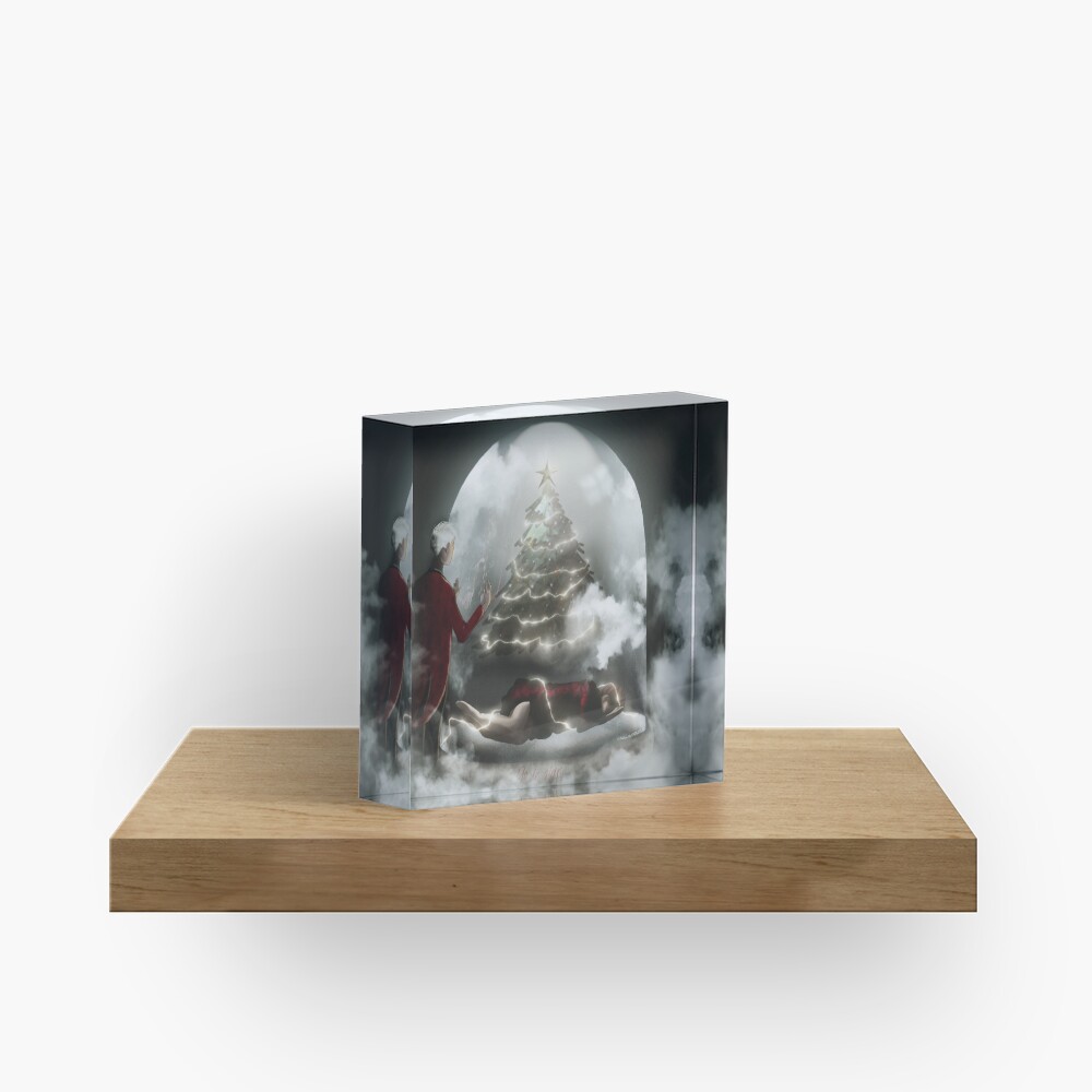 Sleeping glass Acrylic Block