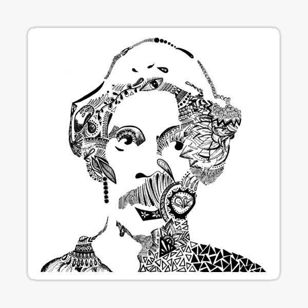 Seu Madruga Maori Sticker