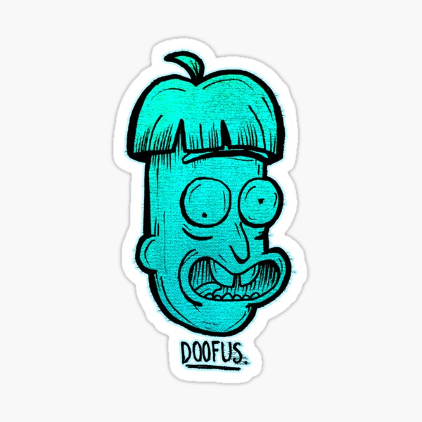 Doofus Rick de Rick et Morty ™ Sticker