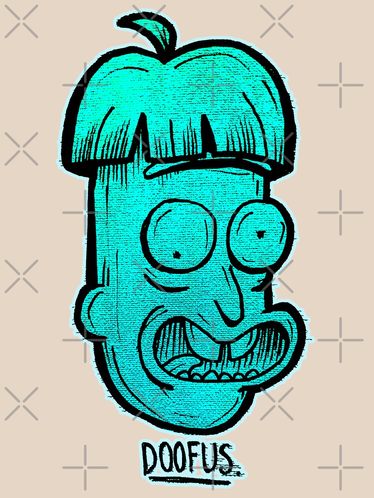 Doofus Rick from Rick and Morty™ by sketchNkustom