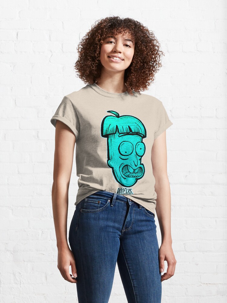 Alternate view of Doofus Rick from Rick and Morty™ Classic T-Shirt