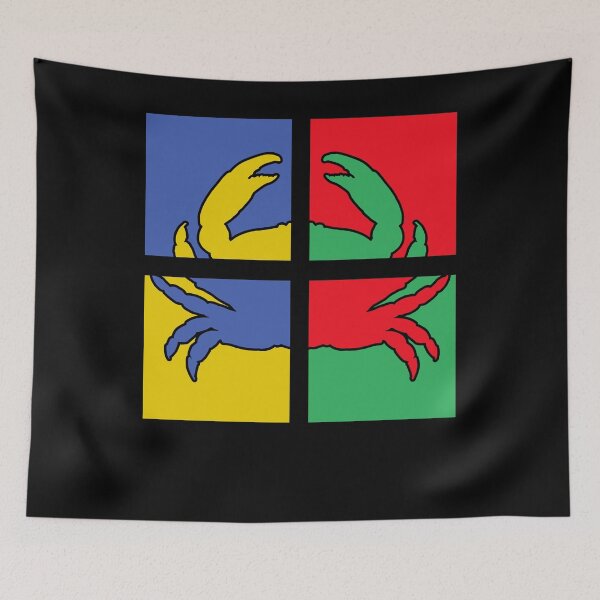 Item preview, Crab Pop Art designed and sold by 4tomic.