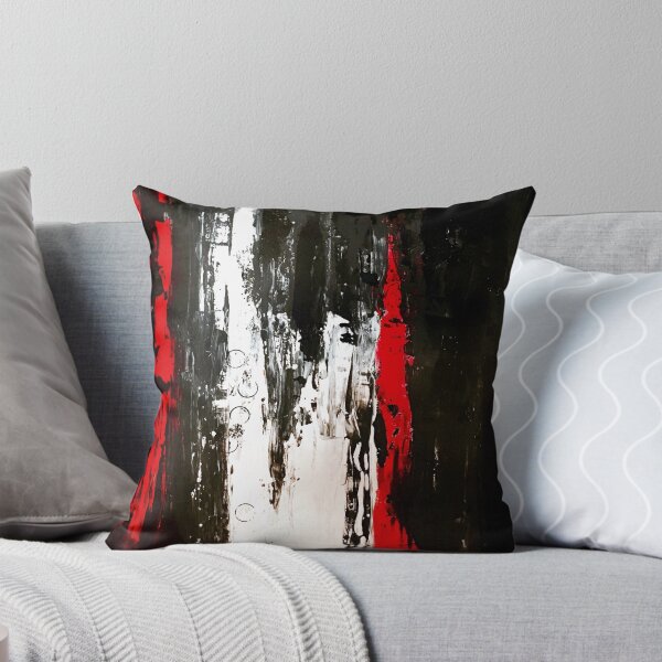 Item preview, Abstract - Red, black, white  designed and sold by SophieLemieux.