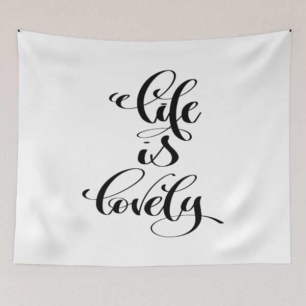 Item preview, Life Is Lovely Inspirational Quotes designed and sold by ProjectX23.