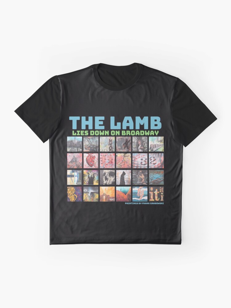 the lamb lies down on broadway t shirt