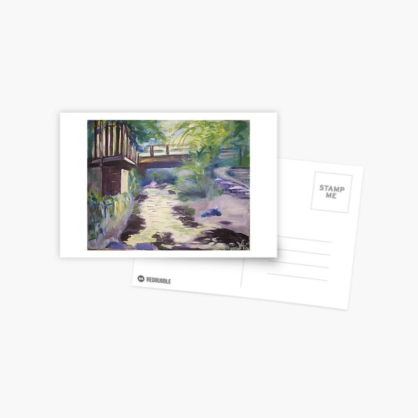 Mission Creek, San Luis Obispo CA Postcard