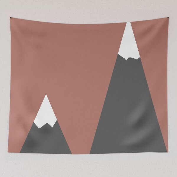 Item preview, Pink Sky Mountains designed and sold by bickspics.