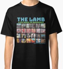 Camiseta clásica Genesis Fanart El cordero se acuesta en Broadway