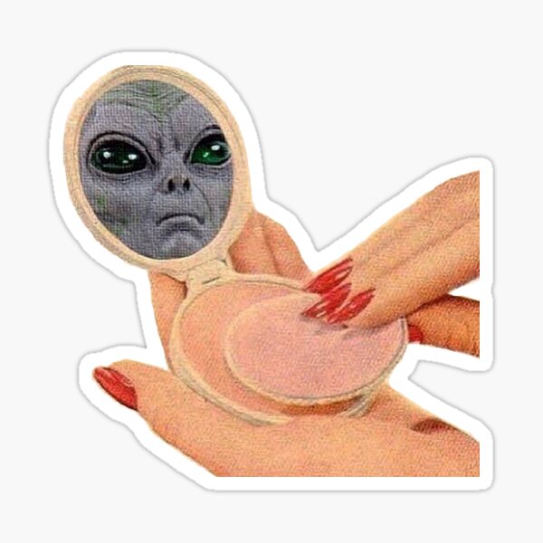 alien Sticker