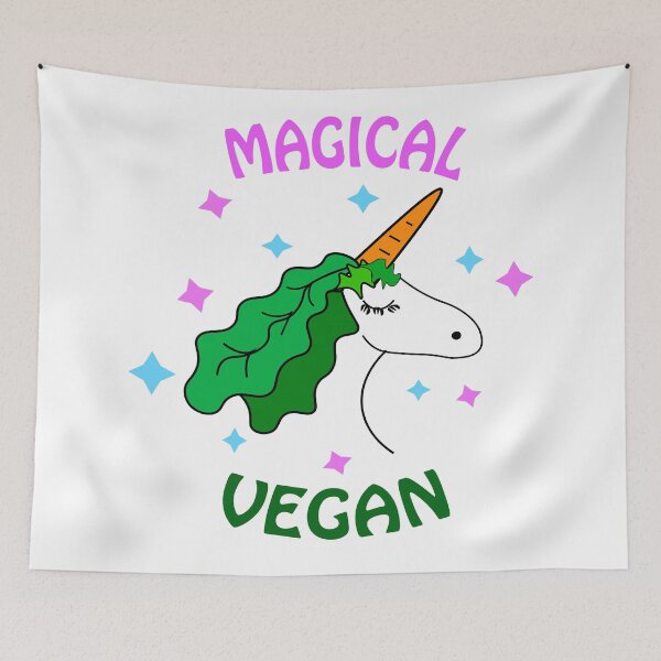 Item preview, magical vegan unicorn designed and sold by MallsD.