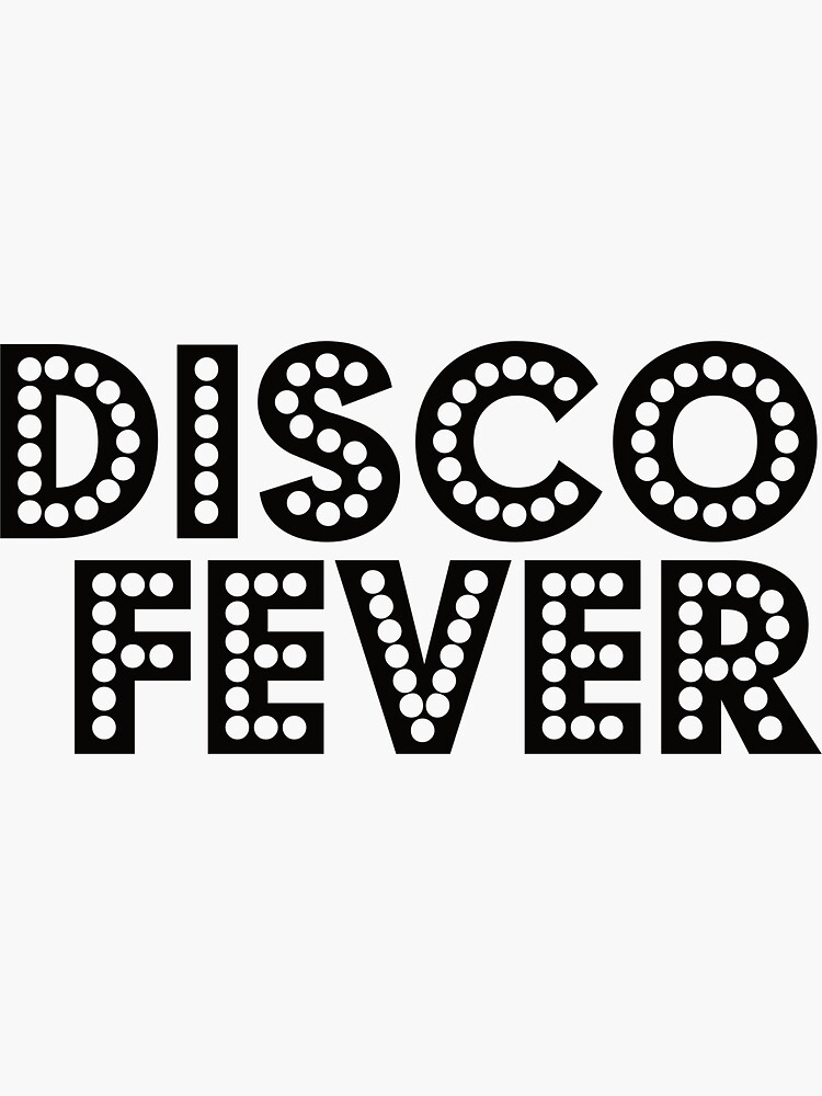 Disco Fever Wine Bottle Tag