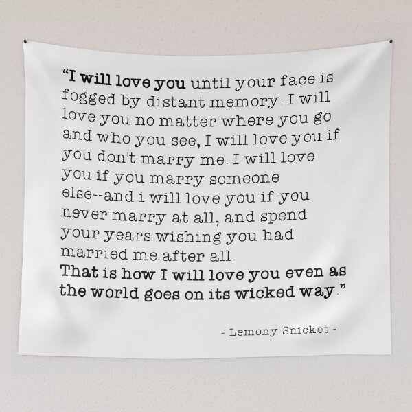Item preview, I will love you - Asoue designed and sold by TheQuirkySide.