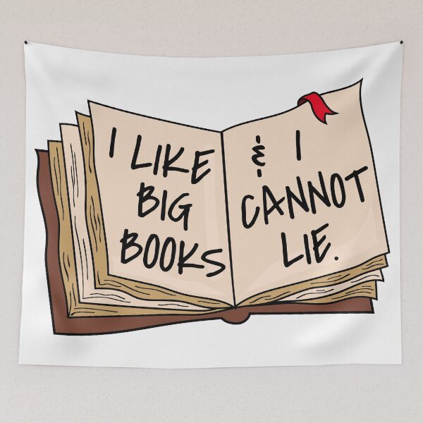 Item preview, I Like Big Books & I Cannot Lie designed and sold by Shayli Kipnis.