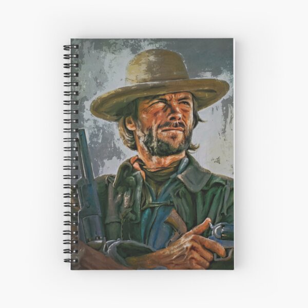 Clint Eastwood Spiral Notebook