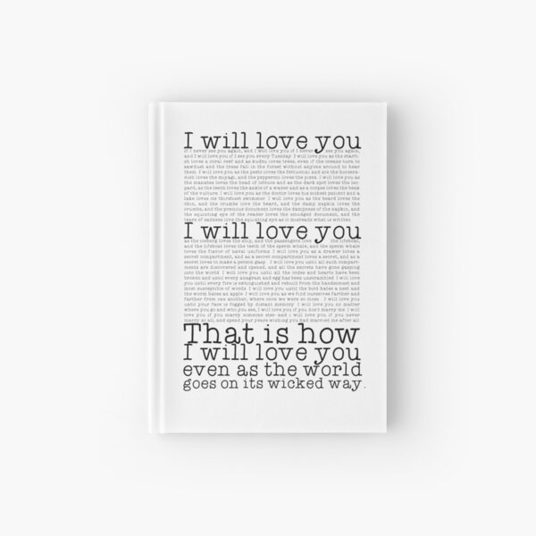 Item preview, I will love you - Asoue designed and sold by TheQuirkySide.