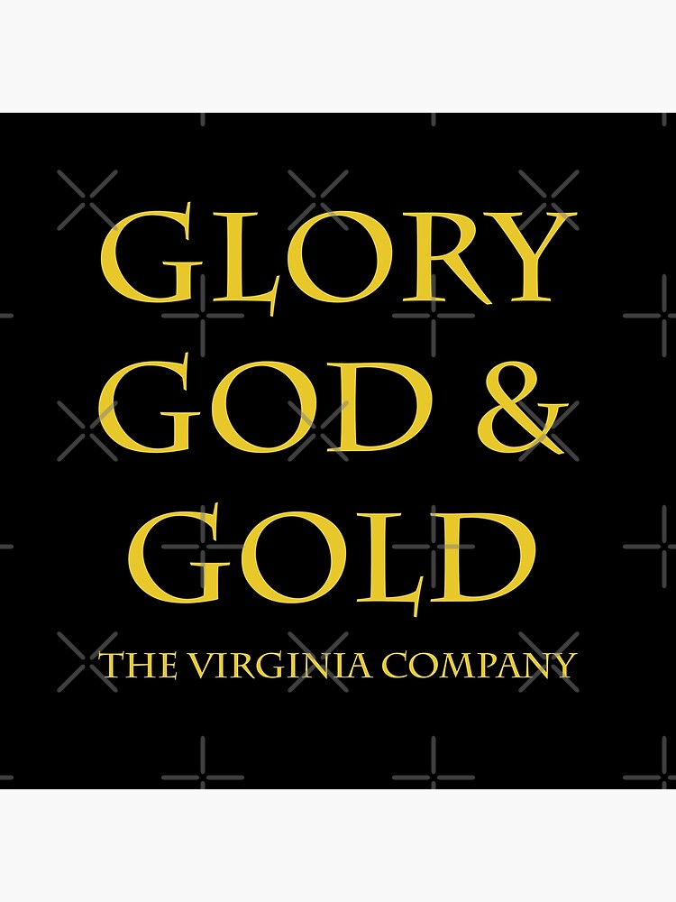 "Glory God & Gold" Poster by FandomTrading Redbubble