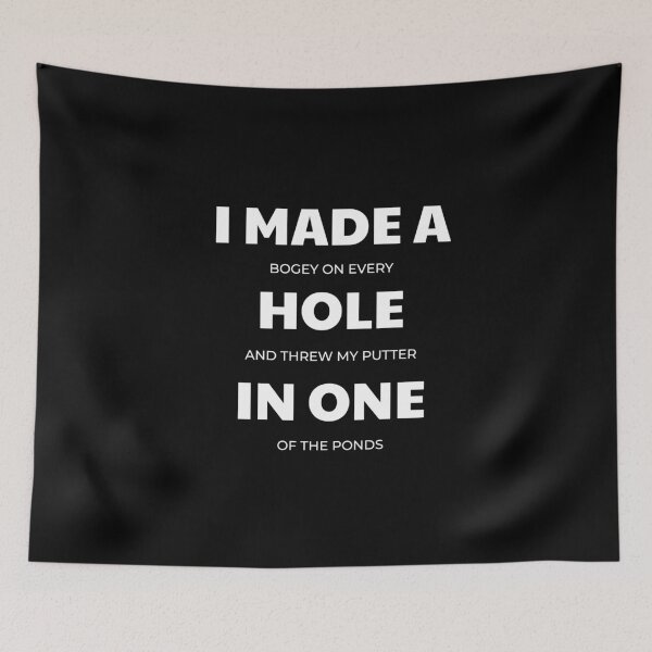 Item preview, I Made A Hole In One Golf designed and sold by MooonTees.