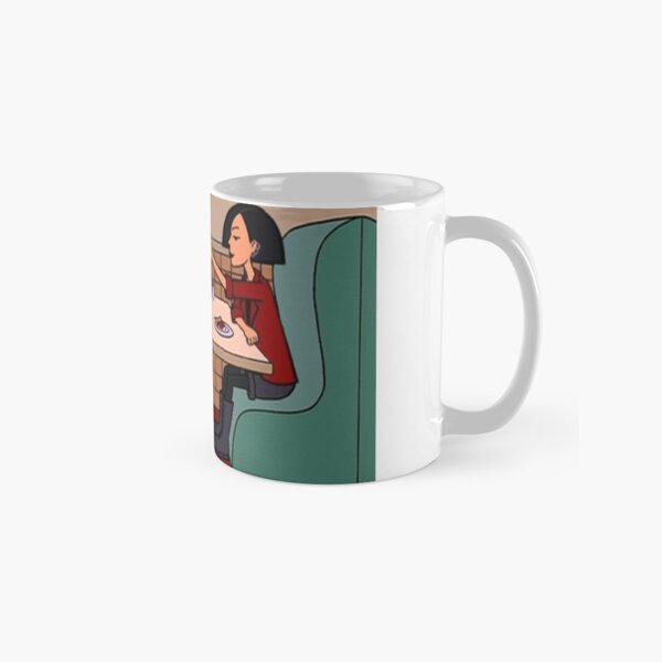 daria and jane pizza time Classic Mug