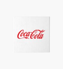 Coca Cola Logo Art Board