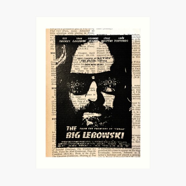 The Big Lebowski Art Print