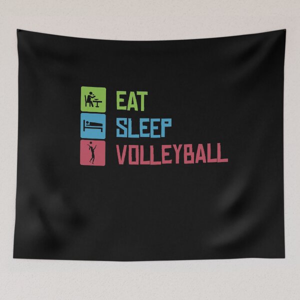 Item preview, Eat Sleep Volleyball  designed and sold by MooonTees.