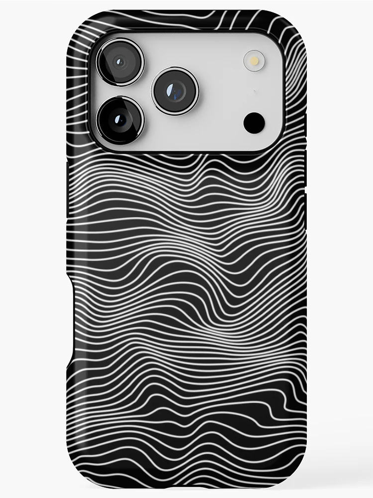 Thumbnail 1 of 4, iPhone Case, Abstract lines designed and sold by Hibra-R.
