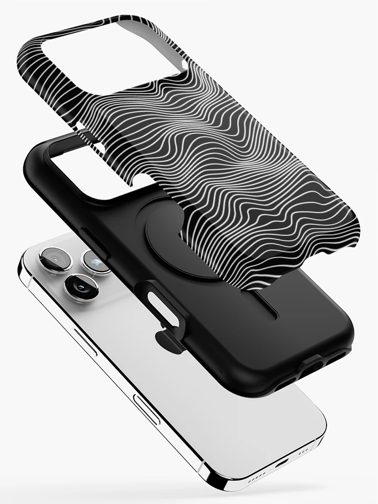 Thumbnail 2 of 4, iPhone Case, Abstract lines designed and sold by Hibra-R.