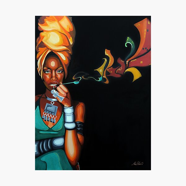 Badu Photographic Print
