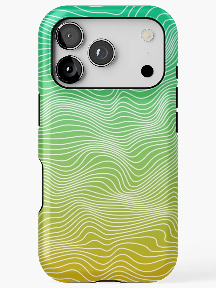 Thumbnail 1 of 4, iPhone Case, Abstract lines 4 designed and sold by Hibra-R.