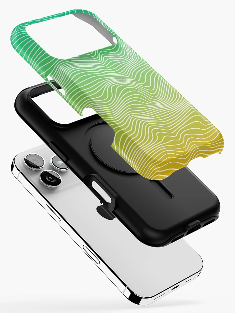 Thumbnail 2 of 4, iPhone Case, Abstract lines 4 designed and sold by Hibra-R.