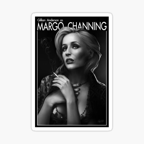 Portrait of Margo Channing Sticker