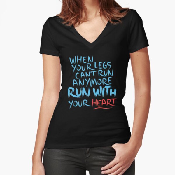 Item preview, Run With Your Heart Run Runner Gift Running Quotes designed and sold by HochBewusst.