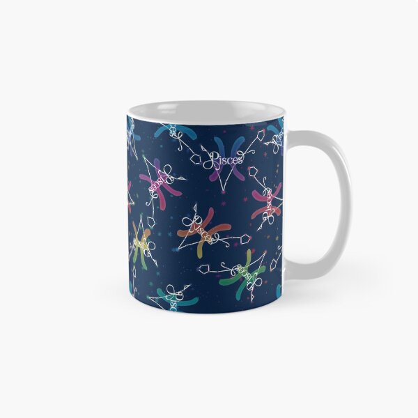 Item preview, Pisces Zodiac Constellation Rainbow designed and sold by WickedRefined - Nicole Demereckis.