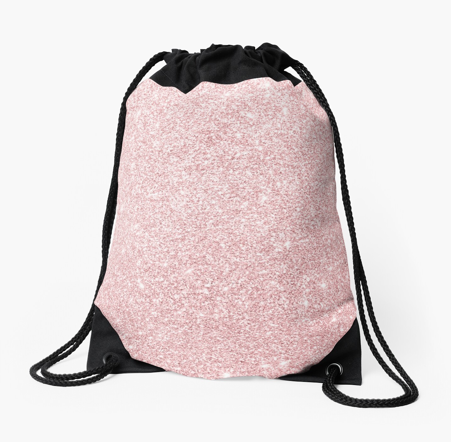 pink glitter luggage