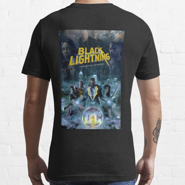 "Black Lightning" Tshirt for Sale by JTron82 Redbubble black